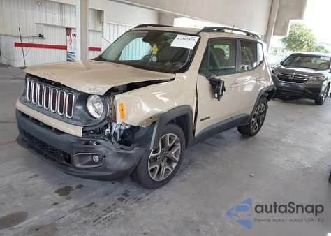 2016 Jeep Renegade Latitude from USA, damaged, VIN ZACCJABT2GPD50466